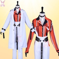 [Luxiem] Virtual anchor Rainbow Club nijisanji cos suit vtuber Mysta Rias Fox dog cosplay suit hat