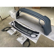 AUDI A5 S5 B8 B8.5 CONVERT RS5 REAR BUMPER INCLUDE DIFFUSER & EXHAUST TIP