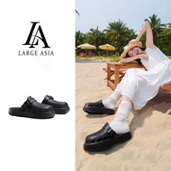 LARGE ASIA Newest Soft Slop Women's Sandals 2025 Adult Boston Eva Girls Sandals Trendy Women's Bosto