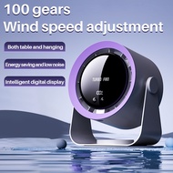 Electric Turbo Fan 18000Mah Wireless Cool Air Circulator Fan USB Rechargeable Desktop Wall Ceiling F