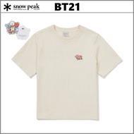 Snow Peak x BT21 Collaboration Tee - Short Sleeve, Authentic Korean Streetwear