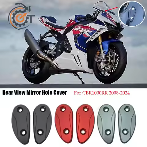 Fit For Honda CBR1000RR CBR1000 RR CBR 1000RR 2020-2024 Motorcycle Rearview Base Cover Windshield Dr