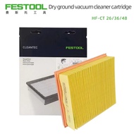 Original FESTOOL Vacuum Cleaner Filter for CT26 36 Dry Grinding Dust Collecting Filter Bucket Carbon