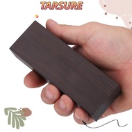 TARSURR Black Ebony Lumber 12 x 4 x 2.5cm DIY Material Handcraft Blank Wood Timber