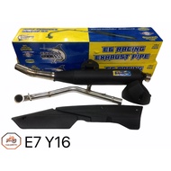 EXHAUST PIPE RACING ESPADA E7 28MM/30MM/32MM (CUTTING STANDARD Y16) FOR YAMAHA Y16