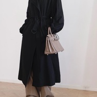 HERMES birkin35塵埃色倒V鱷魚手提包35*28*18 98新配件塵袋鎖鑰匙