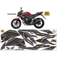 New cb striping CB150R decal/ CB150R sticker/ CB150R sticker/