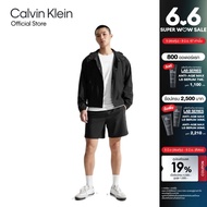 CALVIN KLEIN กางเกงขาสั้นผู้ชาย Essentials ทรง Regular รุ่น 4MS4S838 001 - สีดำ