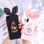 Samsung C5 C5pro C7 C7pro C9/C9pro ribbon liquid quick sand case