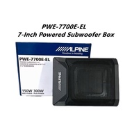 Alpine E Series 7" Active Subwoofer Underseat | Active Sub Woofer | PWE-7700E-EL | Kereta Underseat 