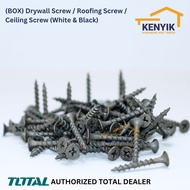 (BOX) Drywall Screw / Roofing Screw / Ceiling Screw (White & Black)