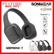 SonicGear Airphone 7 Bluetooth Headphones With Mic (10 Hours Playtime)