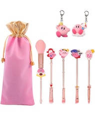 包郵 Free Delivery Kirby 星之卡比 Makeup Brush Set 化妝掃套裝 Cosmetics Nintendo 任天堂 Switch