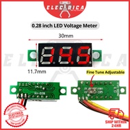0.28 inch Digital LED Mini Display Module DC 0-100V Voltmeter Voltage Tester LED Panel Meter 0.28" 7