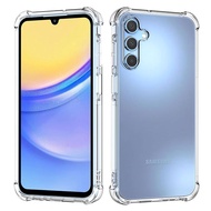 Transparent Soft Silicone Phone Case for Samsung Galaxy A16 A06 M05 F14 M35 M55 F55 C55 M15 M14 F15 