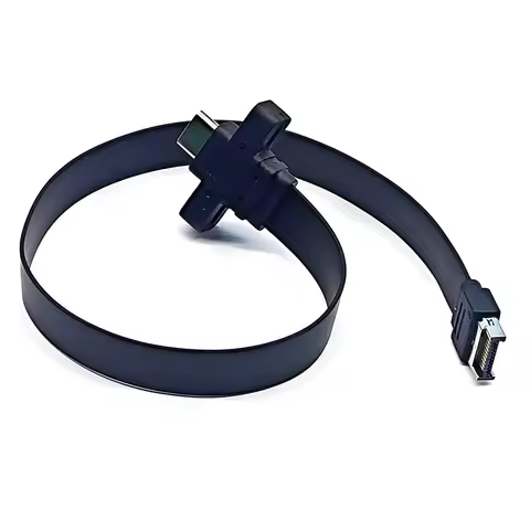 30/50cm USB C Front Panel Cable TYPE E to TYPE C Adapter Connector USB 3.2 GEN2*2 10/20Gb Bracket Ex