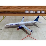 NG models 90001 United Airlines B737MAX10 N27753 1: 400 Please Don't Ask Me Brand New Flawless Asylu