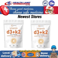 【A reliable choice】 Vitamin D3 5,000 IU + K2 MK-7 100 mcg, 180 Softgels 2-in-1 Formula | Easy to Swa