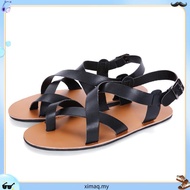 Big Size 37-46 Good Soft Men's Leather Gladiator Sandal Shoes Outdoor Beach Waterproof