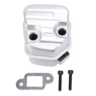 Chainsaw Muffler Steel Exhaust for MS181 MS181C MS171 Replace OEM 1139 140 0604