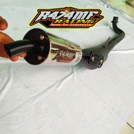 Tornado Bravo Satria 2-stroke Fizr Force1 Sigma Alfa Standard Racing Shield R474MF Exhaust