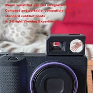 35mm mini waist flat eye flat integrated viewfinder, DSLR mirrorless camera, hot and cold boots suit