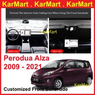 Perodua Alza 2009 - 2021 Car Front Windshield Sunshade Custom Fit Window Sunshade Customized Sun Sha