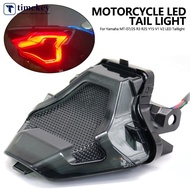 TIMEKEY Motorcycle LED Tail Light Rear Brake Lamp Integrated Turn Signal Light for Yamaha MT-07/25 R