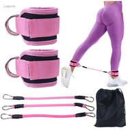 【Laguna】Ankle Resistance Bands with Cuffs,Glutes Workout Equipment,Ankle Bands for Working Out,Butt 