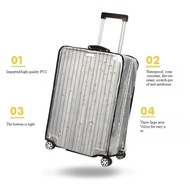 [Boutique1] Transparent Travel Luggage Cover Waterproof Luggage Protector Covers Dustproof Protector
