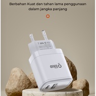 Dual Port USB Charger Adapter a + USB C Power Adapter Fast Charging 2.4A OLike