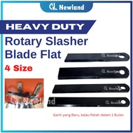 Rotary Slasher Blade (Flat, Straight) Cutting Blade / Mata Pisau Mesin Rumput Trekta, Tractor