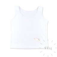 [ส่งเร็วพิเศษ!] FT24.TH 👩เสื้อกล้ามเด็กผู้หญิง แพค 1 ตัว👩 เสื้อในเด็ก ผ้าคอตตอน สีขาวล้วน