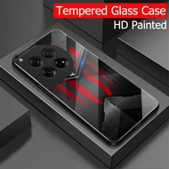 For Oneplus 12 Case 5G OnePlus 11 Full Protected Glass Phone Case For One plus 12 Glass ShockProof Cover 1+ 12 5G For OnePlus 11 10 Pro