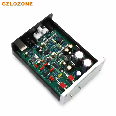 WM8740+DIR9001+PCM2704 Audio DAC / USB /COAX Audio Decoder Board