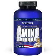 WEIDER AMINO6000 20-50CAPSULES 100% PURE &amp; AUTHENTIC