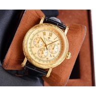 ((Top) Pure Hand-Carved Wrist Watch Men's Watch Men's Wrist Brand-Name Gold Elegant All-Match Carved