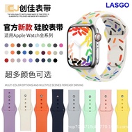 ⌚เหมาะกับสำหรับ Apple Watch สายซิลิโคน Iwatch1-8/SE