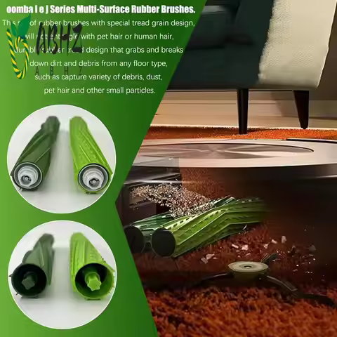 ABHZ-Replacement Roller Brushes For Roomba I1 I1+ I3 I3+ I4 I4+ I5 I5+ I6 I6+ I7 I7+ I8+ E5 E6 E7 J5