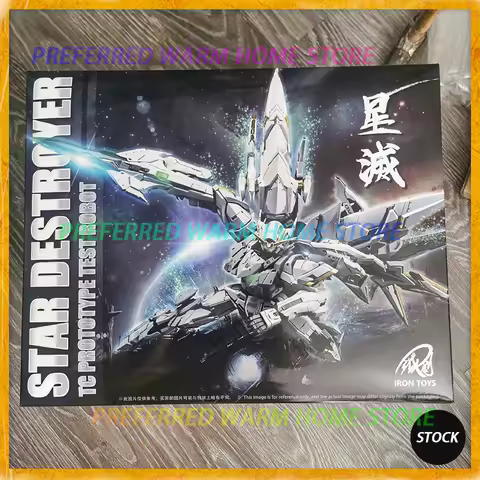 In Stock IRON TOYS STAR DESTROYER 1/100 Assembly Model Collection Toys TC PROTOTYPE TEST ROBOT With 