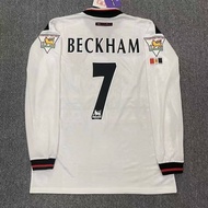 คลาสสิก 98/99 Triple Crown บ้านเบ็คแฮมหมายเลข 7 07/08 โรนัลโดหมายเลข 7 กิ๊กส์11 คีน16 โซลชาร์20 รูนี