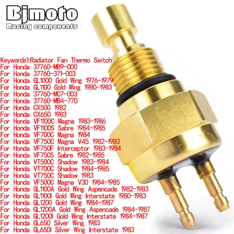 CX 500 Motorcycle Water Temp Temperature Sensor For Honda 37760-MB9-000 37760-371-003 GL 1000 1100 1