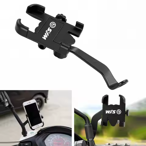 Motorcycle Mobile Phone Holder For SYM JP150 GR125 fiddle 3 FNX150 maxsym 400i 600i Rearview Mirror 
