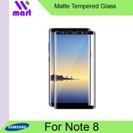 Tempered Glass Full Screen Protector (Matte) For Samsung Galaxy Note 8