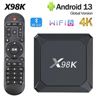 X98K Android 13 RK3528 Smart TV Box WiFi6 Bluetooth Projection Screen TV Top Box