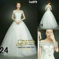 gaun pengantin LV871