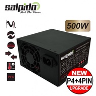 READY STOCK Salpido Professional Power Supply Atx 500W For Desktop PC ( NEW SET )