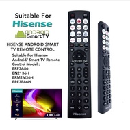 Replacement For HISENSE ANDROID SMART TV REMOTE CONTROL ERF3A86 SUITABLE FOR EN2136H ERM2M36H ERF3B8