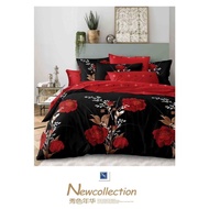 Comforter Set  Queen 7in1 New Design Ready Stock 💯 % Cotton Sejuk