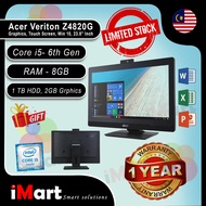 Acer Veriton Z4820G 23 AIO i5 - 6th Gen 8GB/ 1TB HDD 2 GB Graphics Touch Screen Win 10 1 Year warran